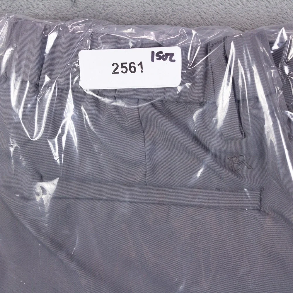 NWT Banana Republic Commuter Flex Pant Mens 32x34 Gray Polyester Tech Stretch